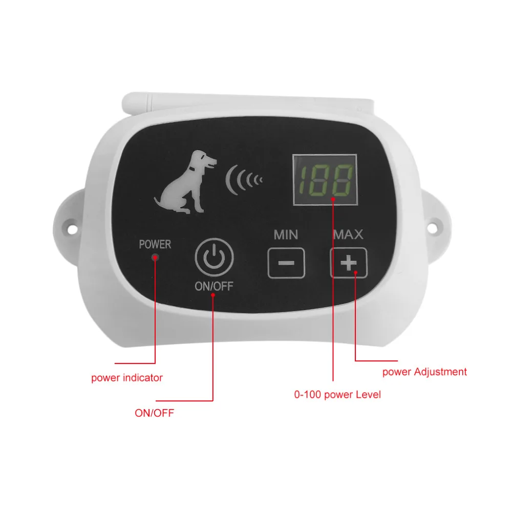 Перезаряжаемые & Водонепроницаемый Беспроводной 1/2/3 Собака Забор без провода система сдерживания домашних животных с прогрессивными