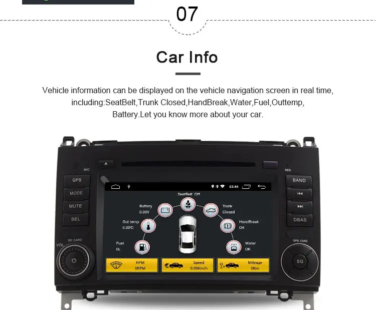 Top JDASTON Android 9.0 Car Multimedia Player For Mercedes Benz Sprinter B200 B-class W245 B170 Viano Vito 2 Din Radio GPS Car DVD 8