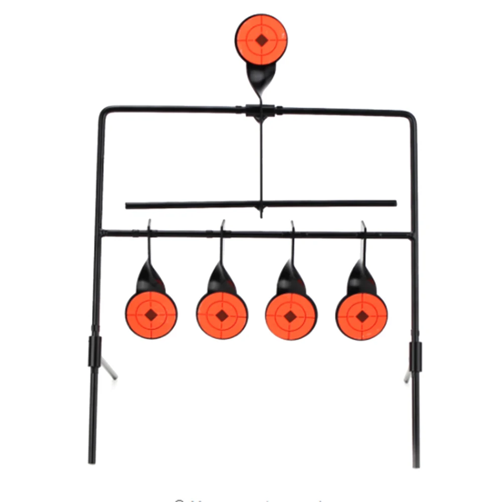 

4 Targets Metal Shooting Target WST Trainning Target for Airsoft Spinning Air Gun Rifle Paintball Set For Practice Accessories