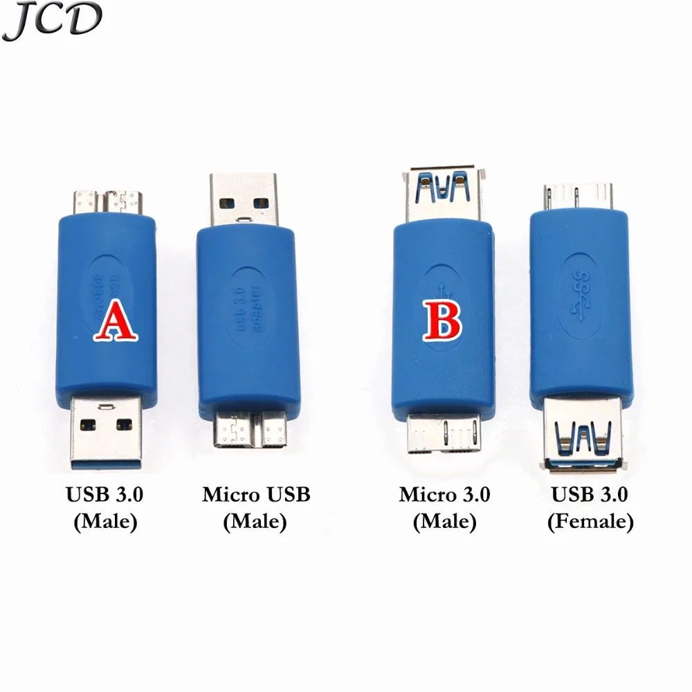 Переходник JCD USB 3 0 A мама к Micro B Usb AF К Bm штекер AF/Micro коннектор для ПК ноутбука Samsung