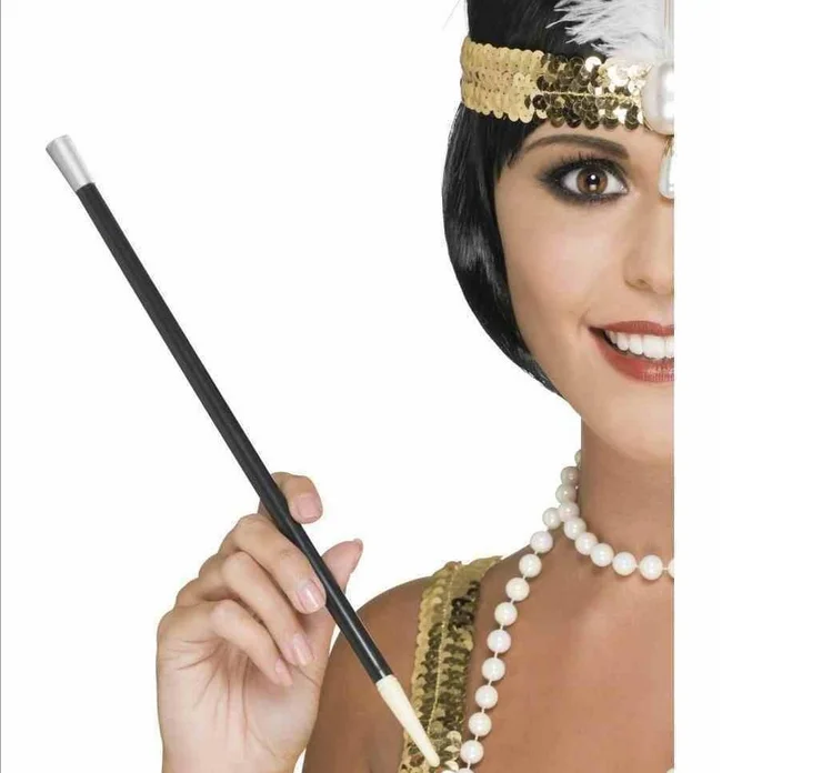 34cm Long Cigarette Holder Smoking Pipe Women Fancy Dress Costume Smoke