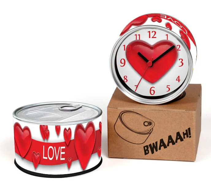 cheap Valentine For Love Designs Kitchen Fridge Magnets Wall Clocks Cheap Desk Table Function Clocks Free Shipping