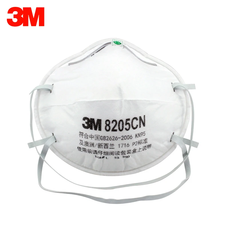 3 м 8205CN Респиратор маска нежирный твердых примесей pm2.5 защитная маска дым металлическая пыль дыхание маска