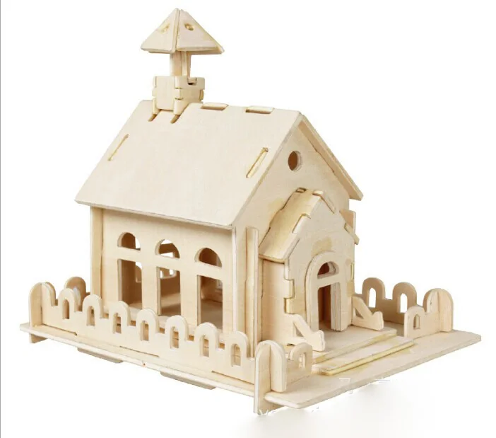 Aliexpress.com : Buy BOHS Small Church Building Wooden