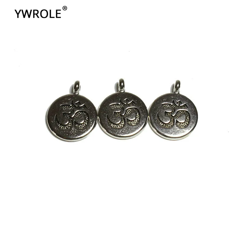 

20/50 PCS Round Hinduism Metal Zinc Alloy Charms DIY Pendant Bracelet Necklace Earring For Jewelry Making Wholesale Material
