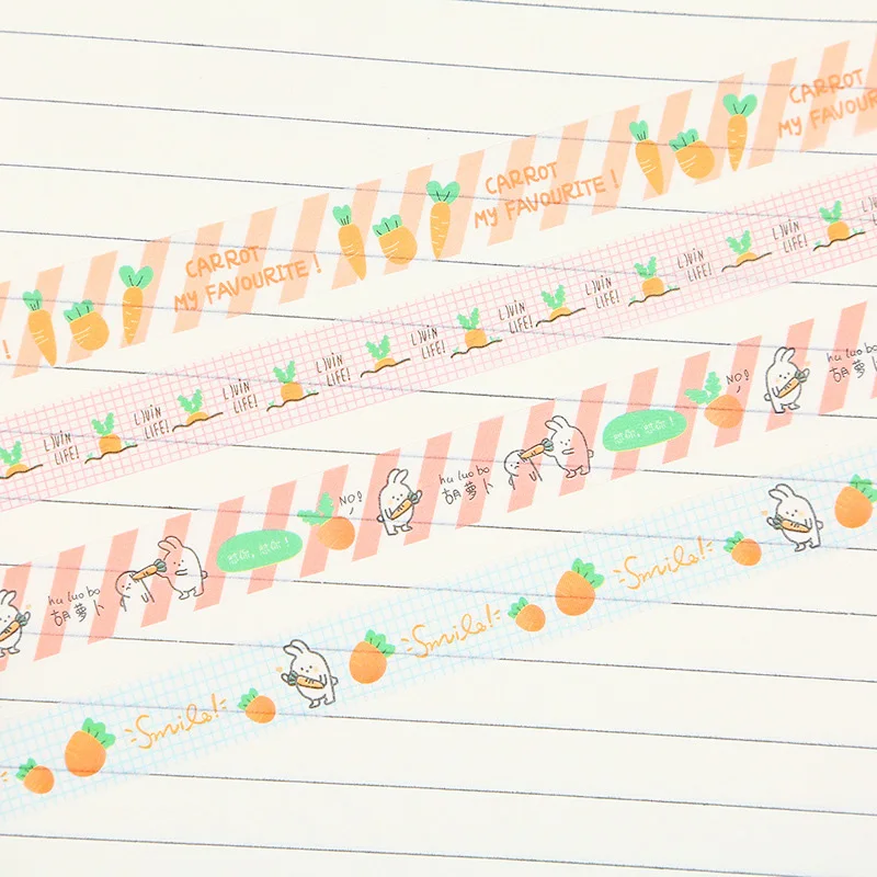 

DIY Beautiful Japanese and Paper Tape Lovely Fruit and Plant Series Decorative Tape for Children's Diary Albums and Scrapbooks