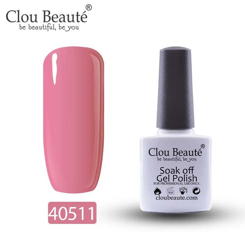 Clou Beaute Гель-лак для ногтей 10 мл УФ светодиодный полуперманентный лак Soak Off Gallak Гибридный гвоздь дизайн основа верхнее покрытие Гель-лак для ногтей - Цвет: 40511
