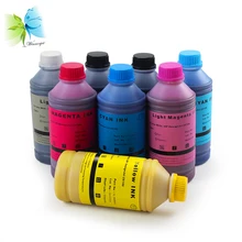 Winnerjet 1000 мл х 8 видов цветов пигментные чернила на разлив для hp designjet Z6100 плоттер заправка чернил для hp 91