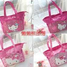 Крутая 1 шт. 32 см KT Cat модная аниме переносная сумка для покупок многоразовая сумка-тоут складные сумки Сумка для хранения новые