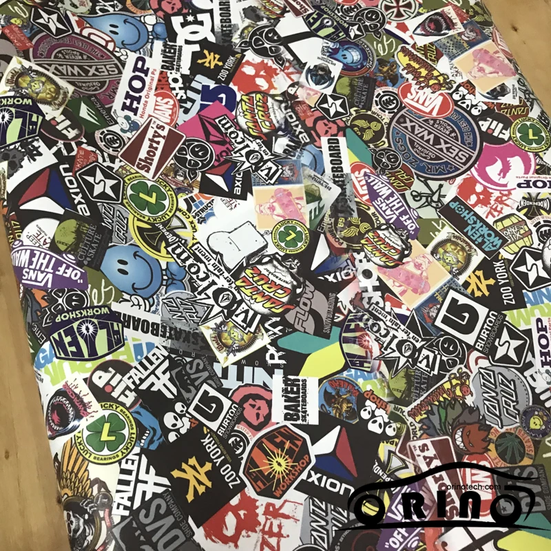 Stickerbomb Film Wrap-3