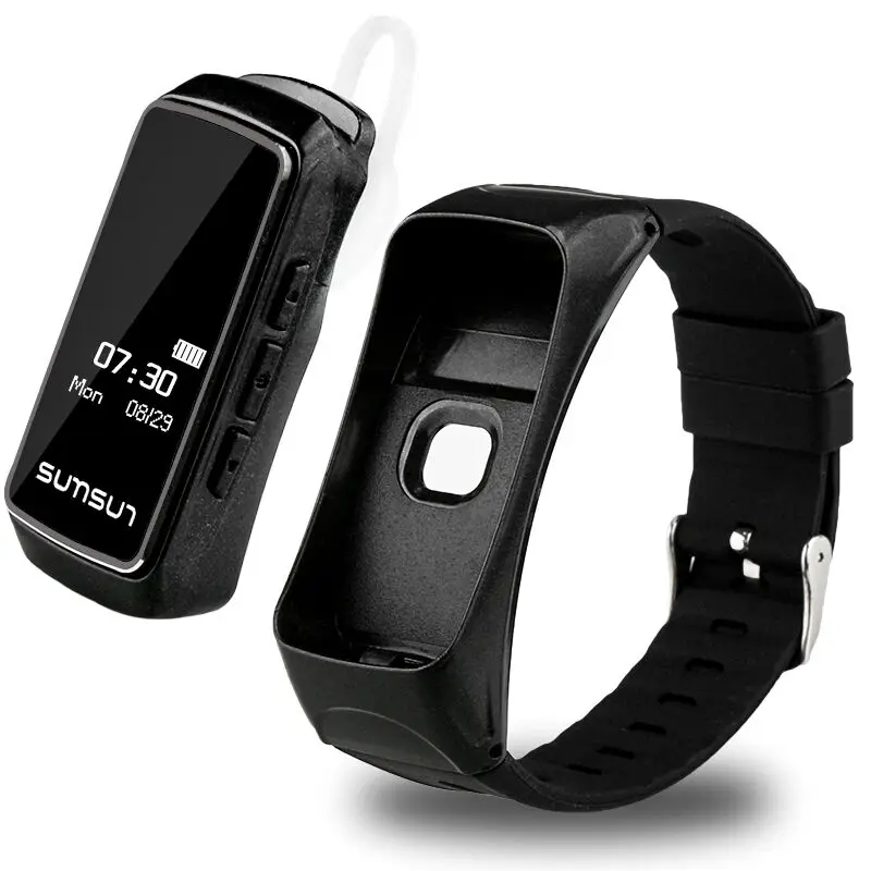 Смарт браслет SMARCENT B7 Bluetooth Talkband пульсометр спорт здоровье Smartband часы с