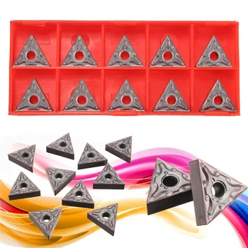 

10Pcs TNMG160404-MA VP15TF Milling cutter CNC tool Carbide Inserts Lathe Turning Tool Holder Inserts