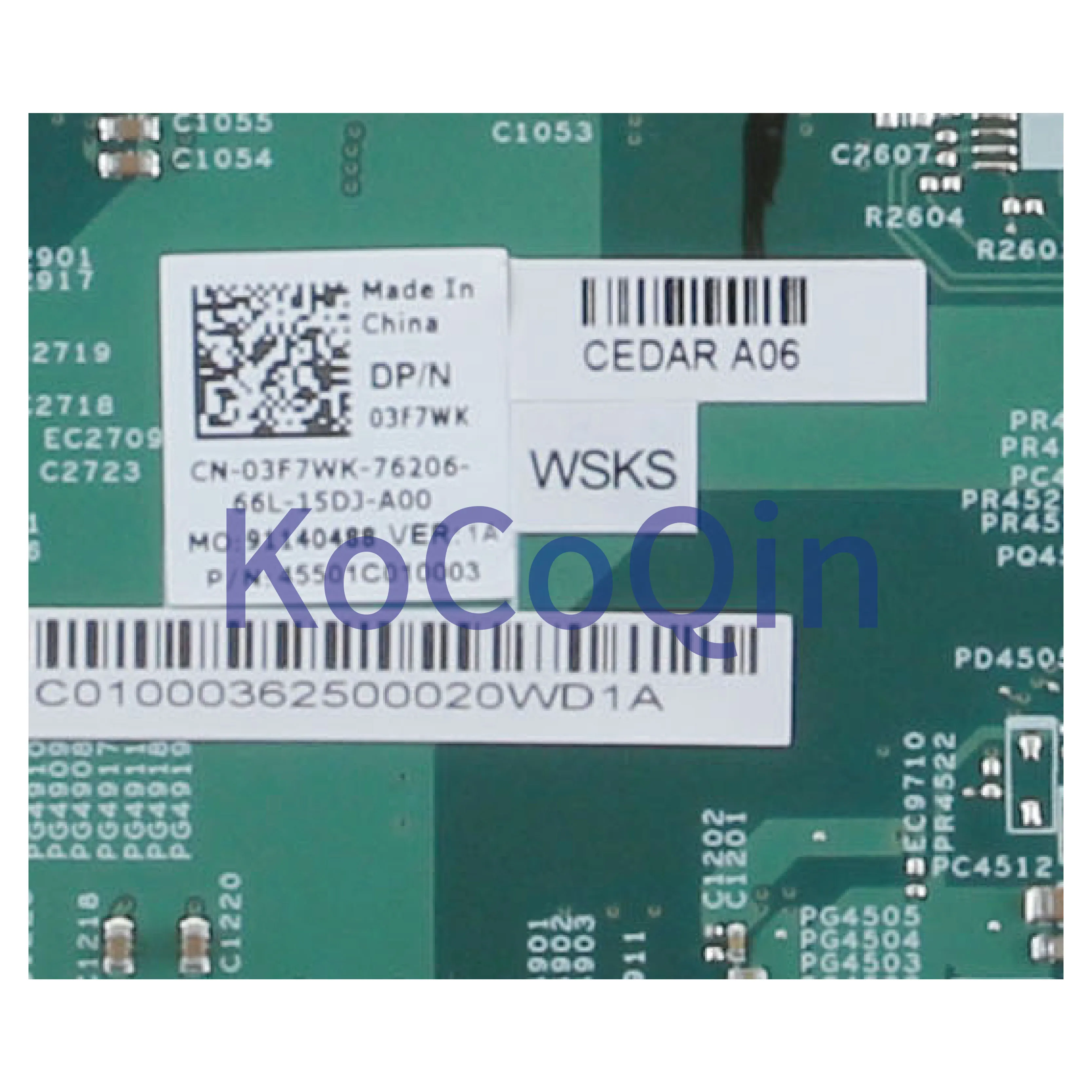 Материнская плата для ноутбука KoCoQin Dell Inspiron 15 3441 3541 3442 3542 системная 13283 1 Φ