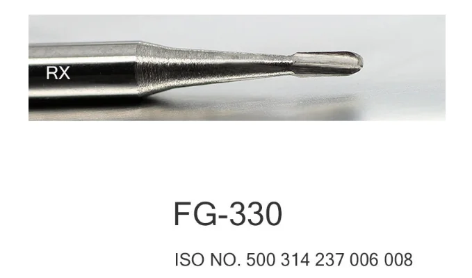 10pcs Dental Tungsten Carbide Burs high speed FG bur Dental Lab Clinic  FG 330 FG 331 2