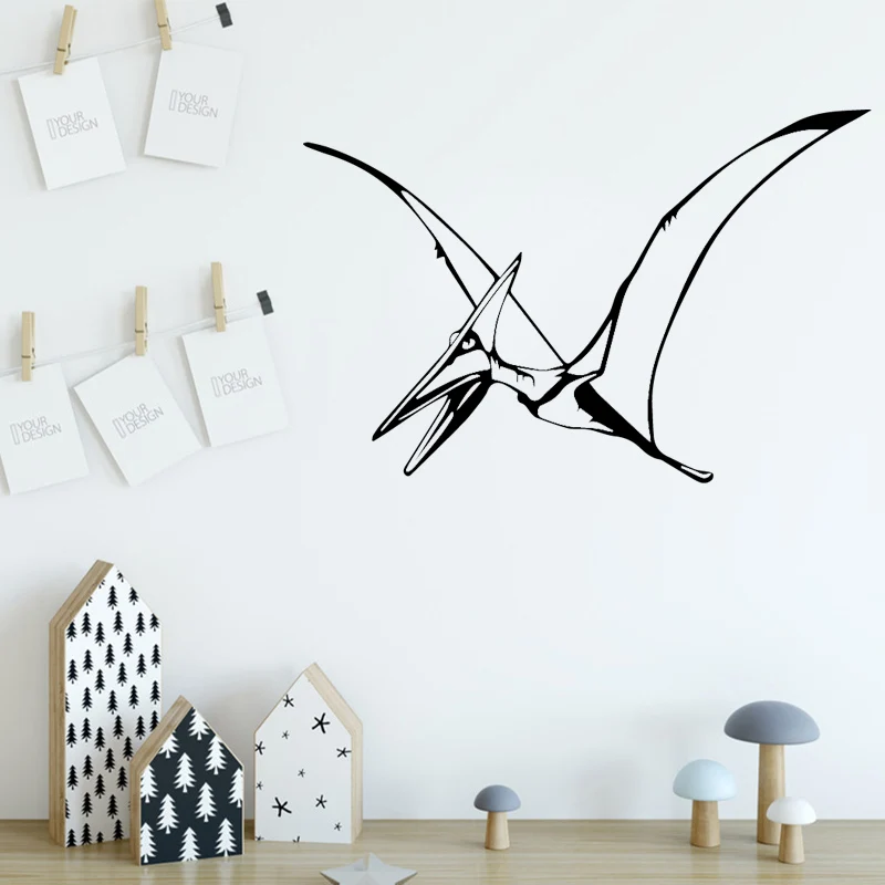 

Removable dinosaur Environmental Protection Vinyl Stickers For Kids Rooms Home Decor Removable Decor Wall Decals