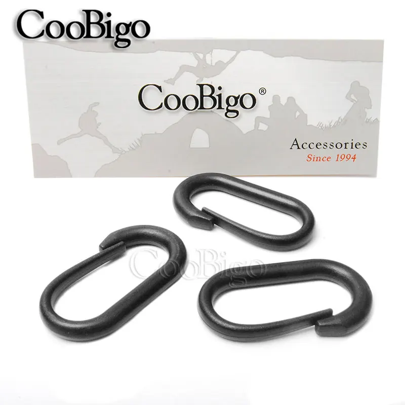 

2pcs Generic Buckle EDC Molle Tactical Backpack Durable Quick Release Key D Ring Carabiner Multiuse Travel Kits#FLC166-B