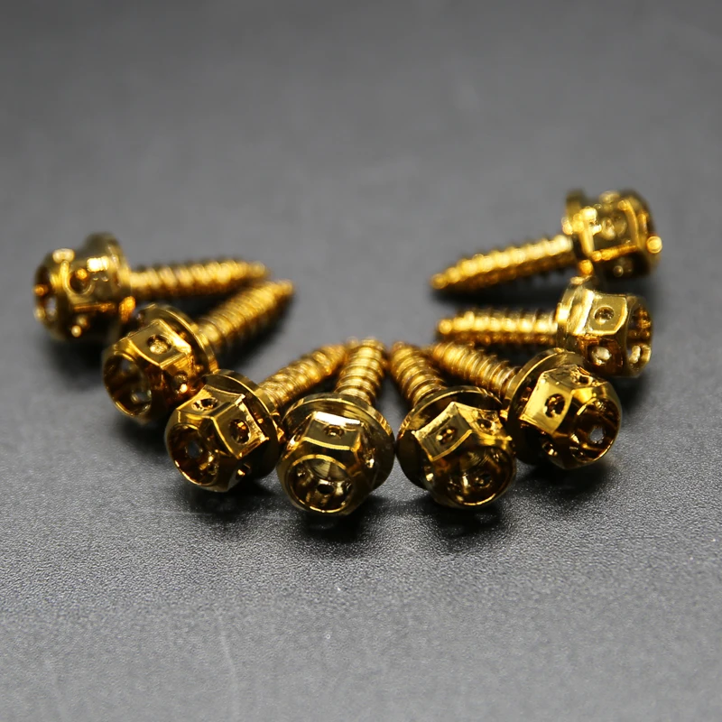 

10pc/lot M5*15mm motorcycle modified screw 304 stainless steel screw modified motorcycle shell screw