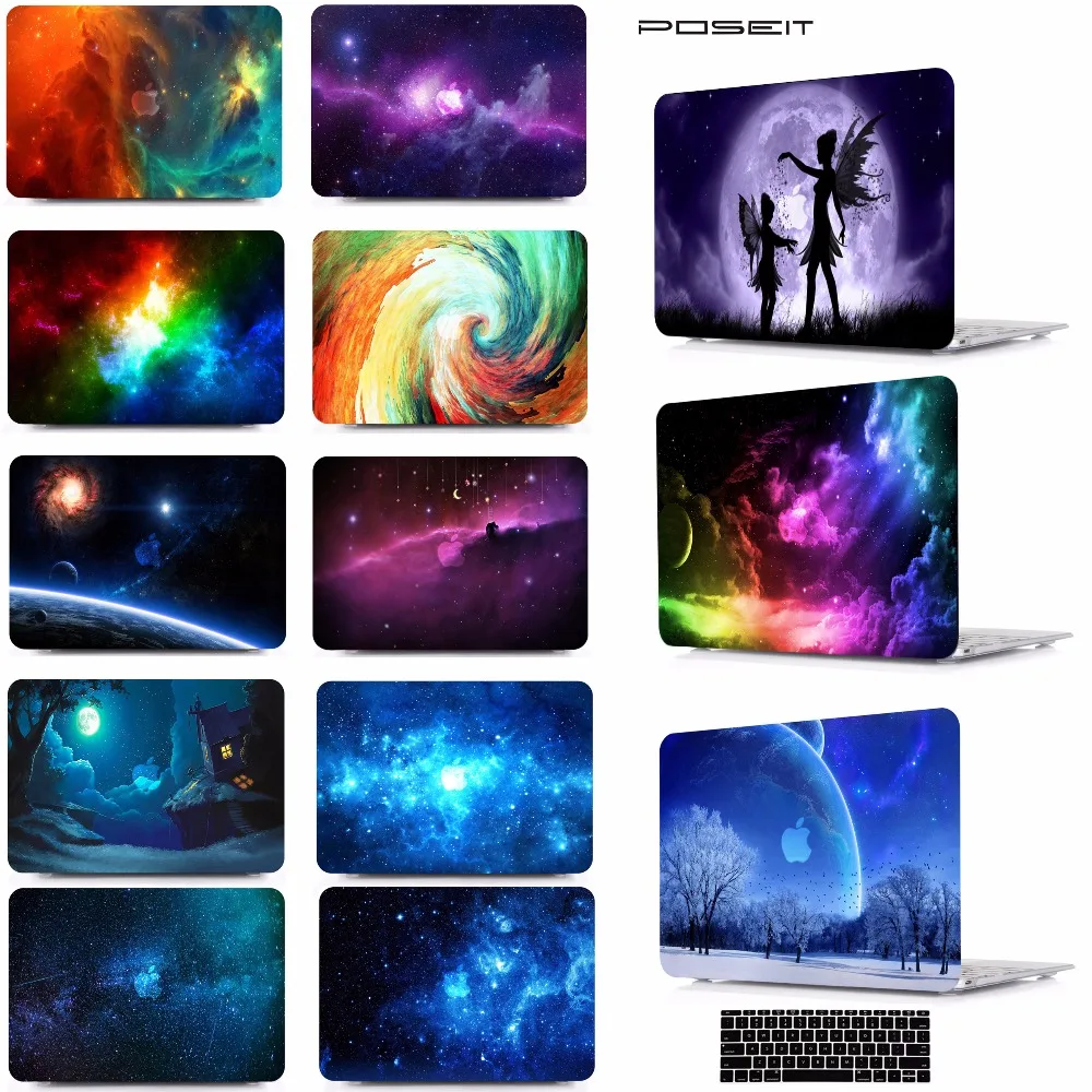 

Laptop Case Notebook Tablet Shell Keyboard Cover Bag Sleeve Smart Cover For 11 12 13 15"Macbook Pro Touch Bar Air A1466 A1369 XK