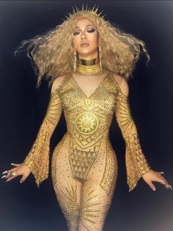 Рисунок 2 - 2019 Модный комбинезон со стразами