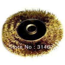 Латунная проволочная щетка, щетка для чистки ювелирных изделий. Полировка золота шлифовка 144 шт./упаковка. размер отверстия 2,35 и 3 мм