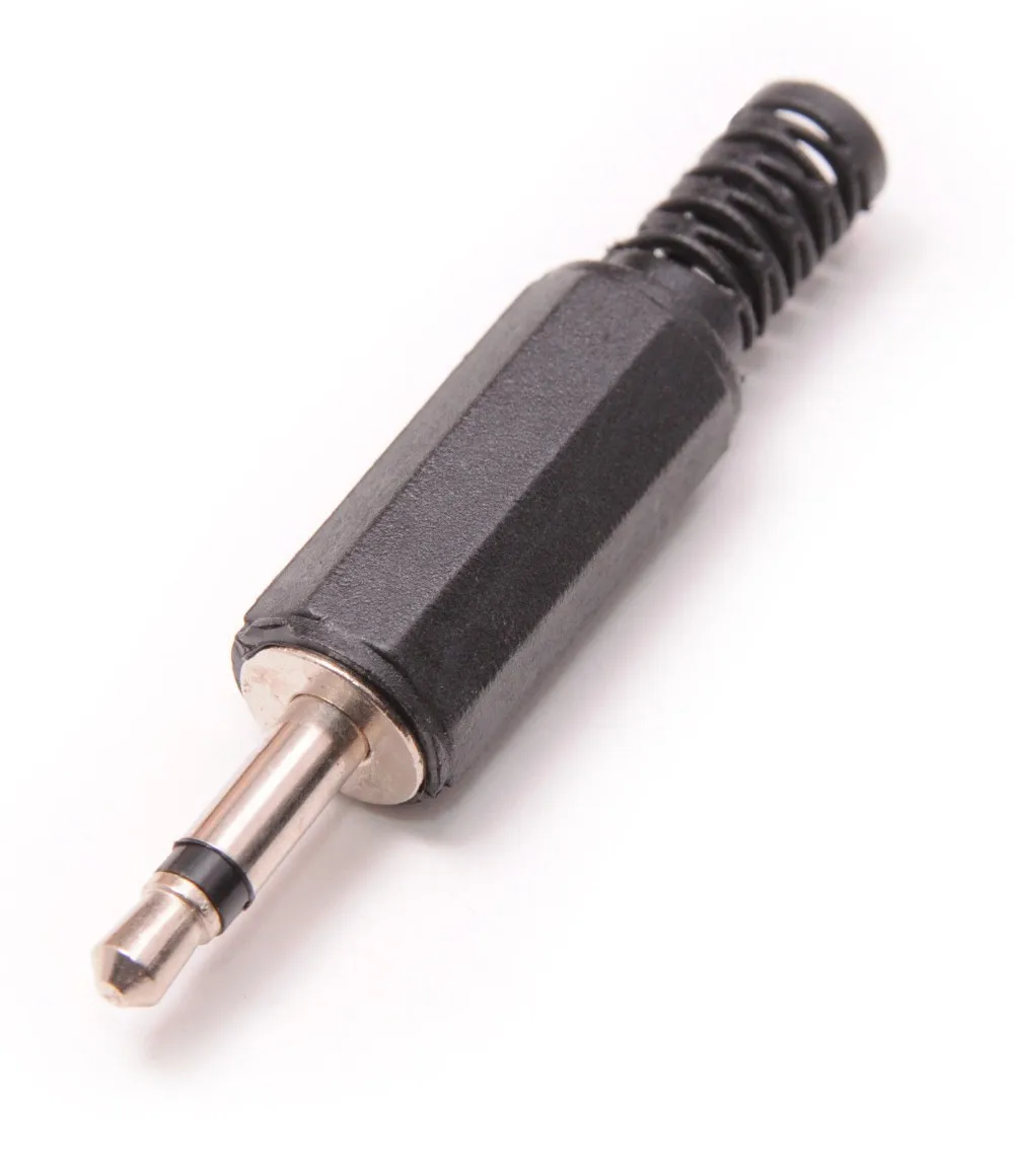 200pcs 3 5mm mono plug for 3 5mm headphones audio speaker cables