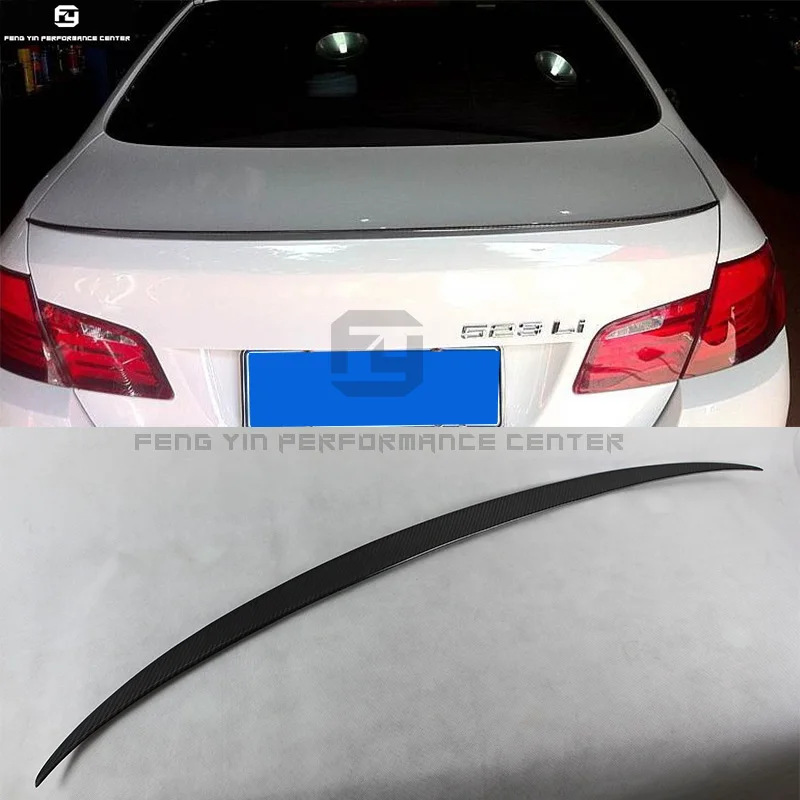 

F10 5 series M5 style Carbon fiber Car Rear Spoiler Wings For BMW F10 520i 525i 530i 535i 10-17