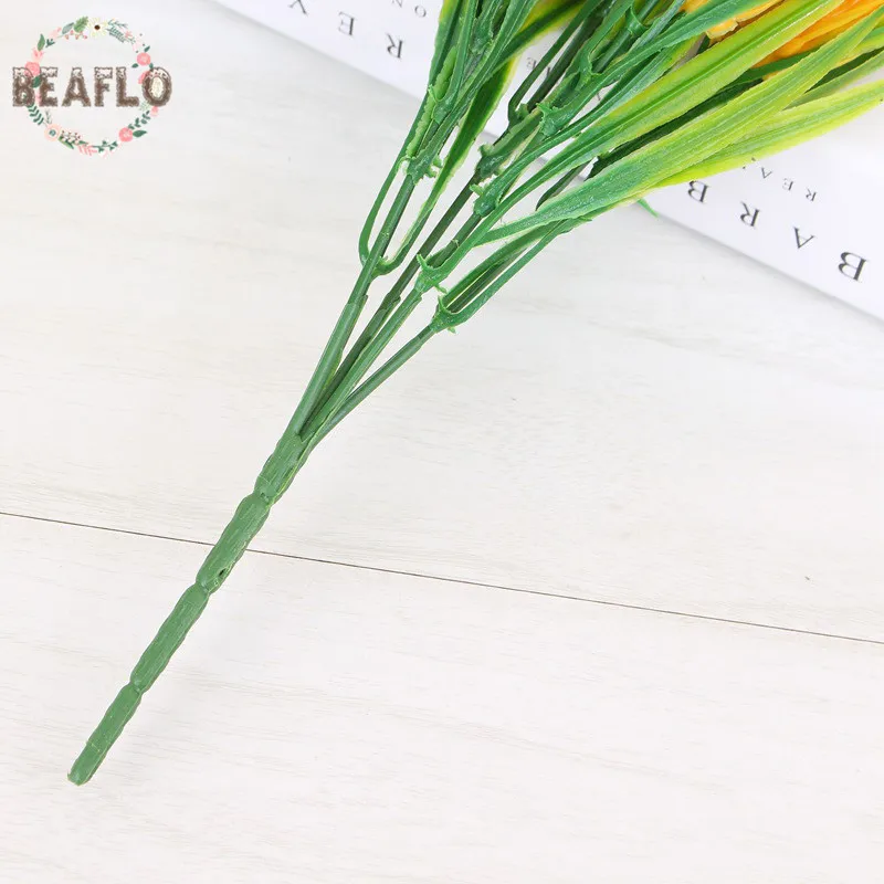 1 связка пластиковое искусственное растение ухо пшеничного зерна для дома свадебная декоративная флористика