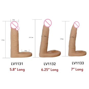 Strapon Dildo Penis Ring Vibrator TPE Ultra Soft Strap on Double Penetration Anal Toys Vibrating Dildos with Cock Ring Sex Toys 5