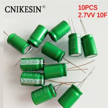 CNIKESIN Universal Capacitors Ultracapacitors 2.7V10F super capacitor 10F 2.7V low ESR fast charging small power back