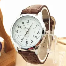Элегантный аналоговые часы Для мужчин Reloj Hombre платье кварцевые наручные часы кожаный ремешок Для мужчин S наручные часы Для мужчин часы достоинства D8