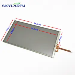 Skylarpu Оригинальный Новый 7,0 "дюймов 167*90 мм, 167 мм * 90 мм сенсорный экран для 9704-T автомобильный DVD навигационный сенсорный экран дигитайзер