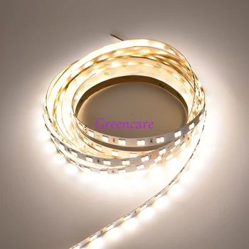 

Bright 50-55LM/led 5630 Double Color LED strip CCT 112leds Two color stripe 6000k/3000K 5M/lot Non waterproof Free Shipping