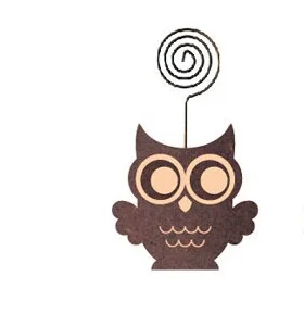 Owl 1 шт. новые деревянные грибы Ежик сова дерево Мемо пинцер фотографии клипов Клип держатель Деревянные маленькие зажимы подставка Peg Настольный гаджет - Цвет: Owl