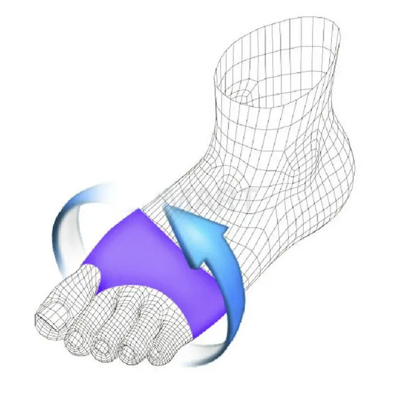 Footful Foot Thong Toe Undies балетный танец лапы плюсневая носочная часть стопы Half Lyrical Cool