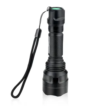 

T6 Super Bright LED Tactical Flashlight Rechargeable Waterproof Linternas Torch 4 Modes by 1*18650 Keychain Flash Light Outdoor