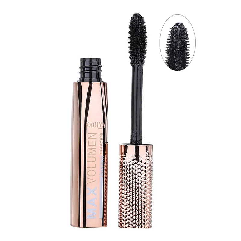 Макияж 4D шелковые волокна Lash Mascara Водонепроницаемый Rimel тушь для ресниц черный толстые Удлиняющая ресницы Косметика