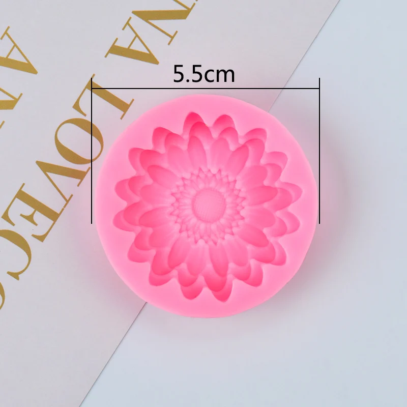 

SILIKOLOVE Flower Shape Silicone Mold DIY Fondant Cake Mold Chocolate Fudge Tool Baking Utensils