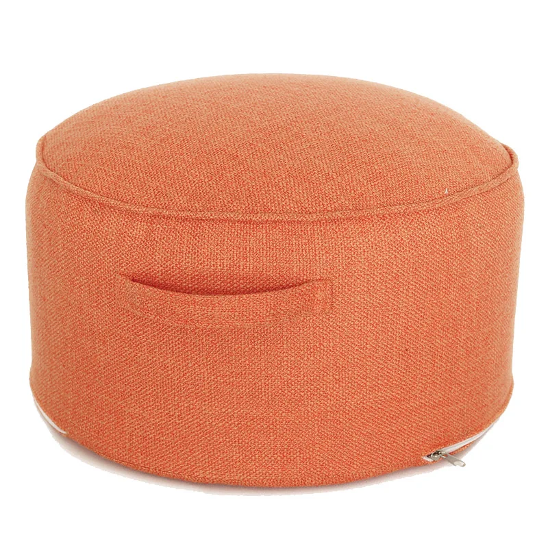 Скандинавский разноцветный минималистичный табурет Louis Fashion с ручкой моющаяся
