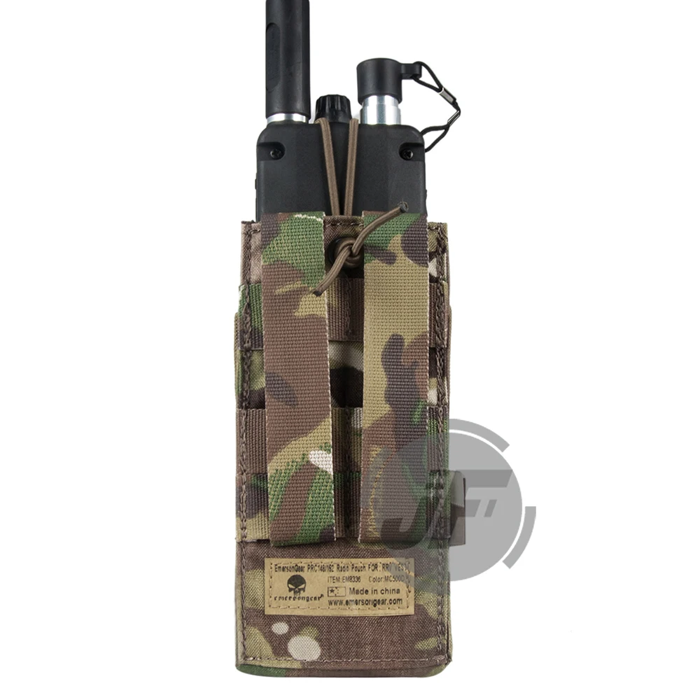 Emerson тактический MOLLE MBITR PRC148 152 радио чехол EmersonGear Walkie Talkie карман w/Пряжка для крепления RRV жилет