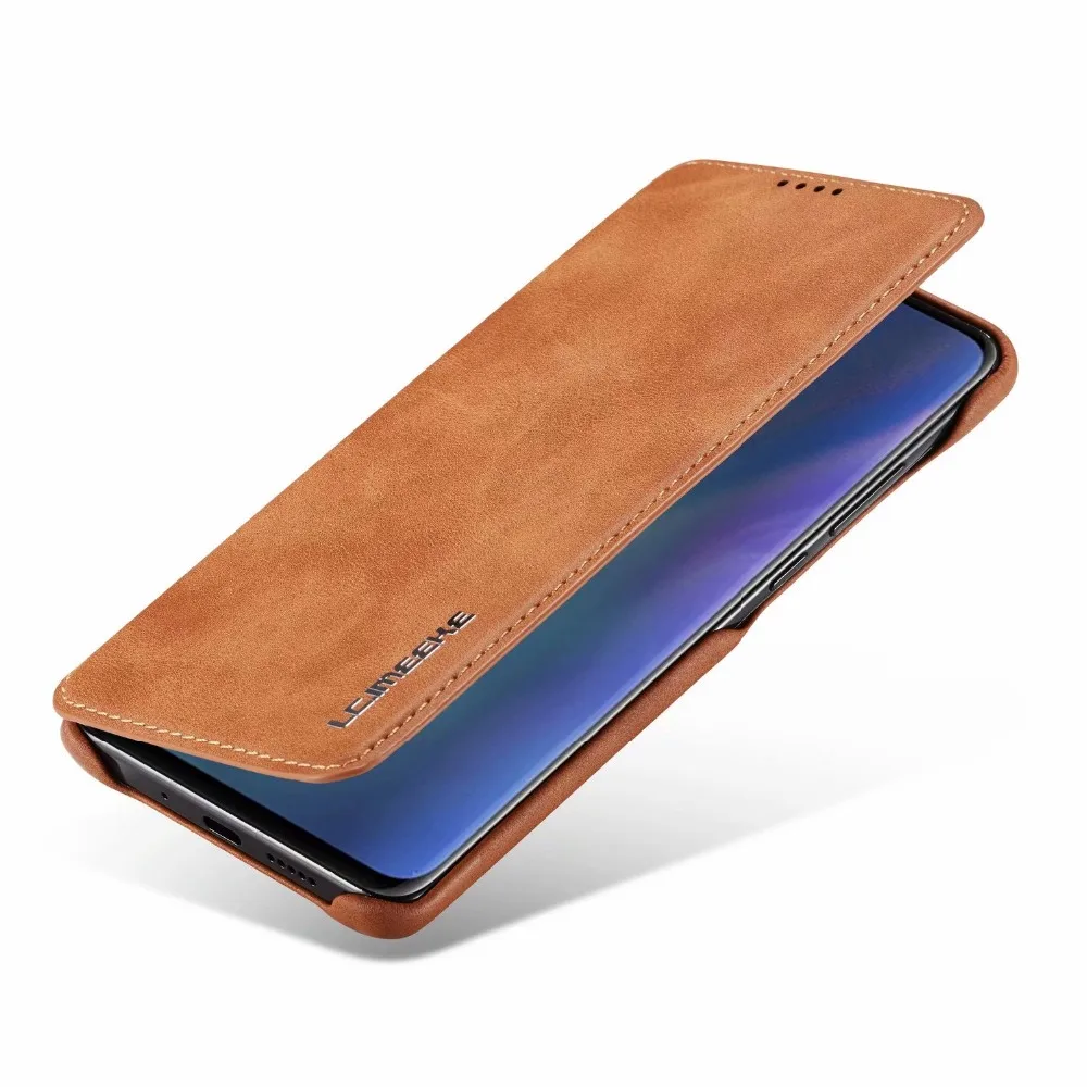 Najtaniej Luksusowe skórzane odwróć magnetyczny etui na huawei p30 lite przypadku portfel Slot kart Holder stań okładka dla huawei p20 p30 pro coque
