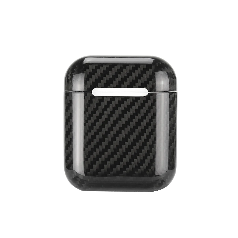 Mcase for Apple AirPods in Earphones Headphones Case Cover Bluetooth Wireless Earphone Real Carbon Fiber Case for AirPods