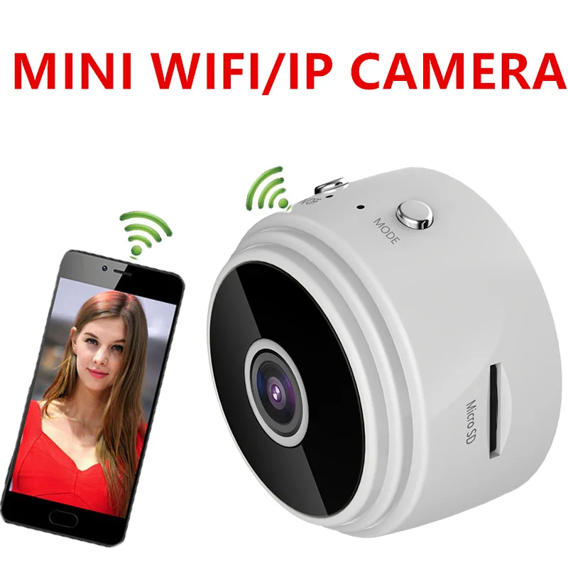 A9 Wifi IP P2P мини камера HD 1080P Vision система безопасности видеонаблюдения с датчиком