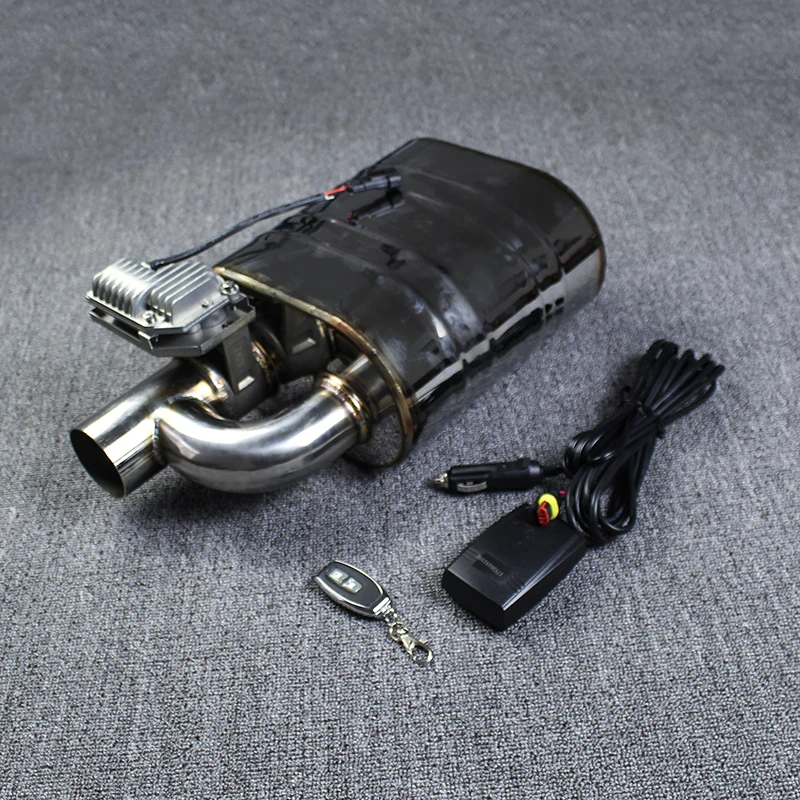 

Valve Muffler Electric Valve Silencer Exhaust Valve 1 Inlet To 1 Outlet Muffler Remote Control