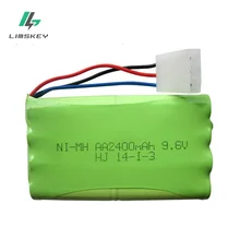 High quality 9 6V 2400mAh Remote Control Toys Electric toy security facilities electric toy AA 9