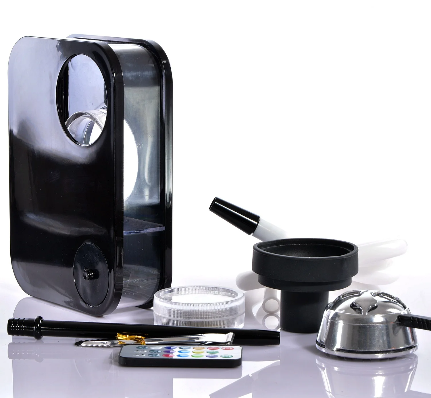 Top Grade Acrylic Hookah Tobacco Smoking Set Hookah Shisha with Bowl