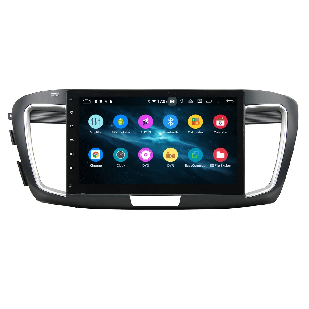 Best Android 9 4+64G DSP Car DVD Player GPS navigation For HONDA ACCORD 9 2013-2015 head unit multimedia player tape recorder 3