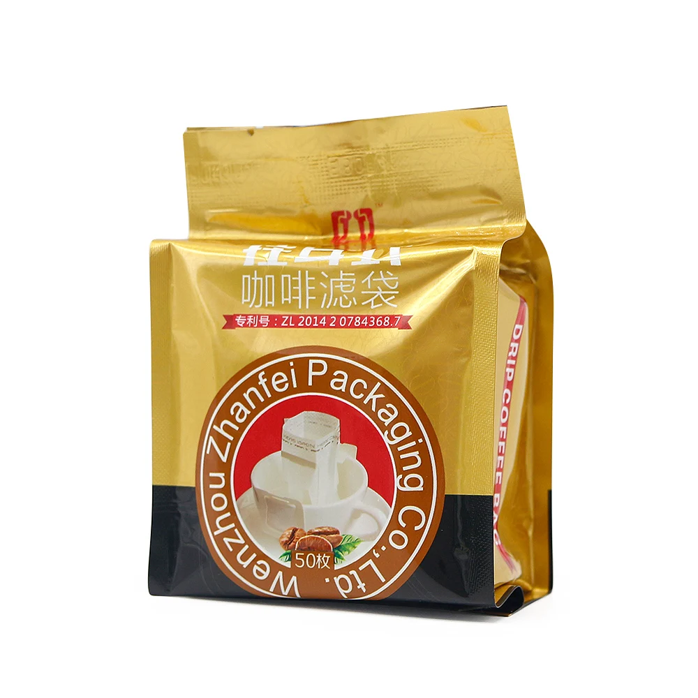 Висячий ушной фильтр-пакеты для кофе экологически чистый материал капельного типа принадлежности для кофе