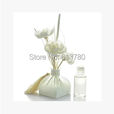 

reed wicker rattan aroma diffuser natural home decoration color glass bottle multiple fragrance OEM/ODM factory dry flower