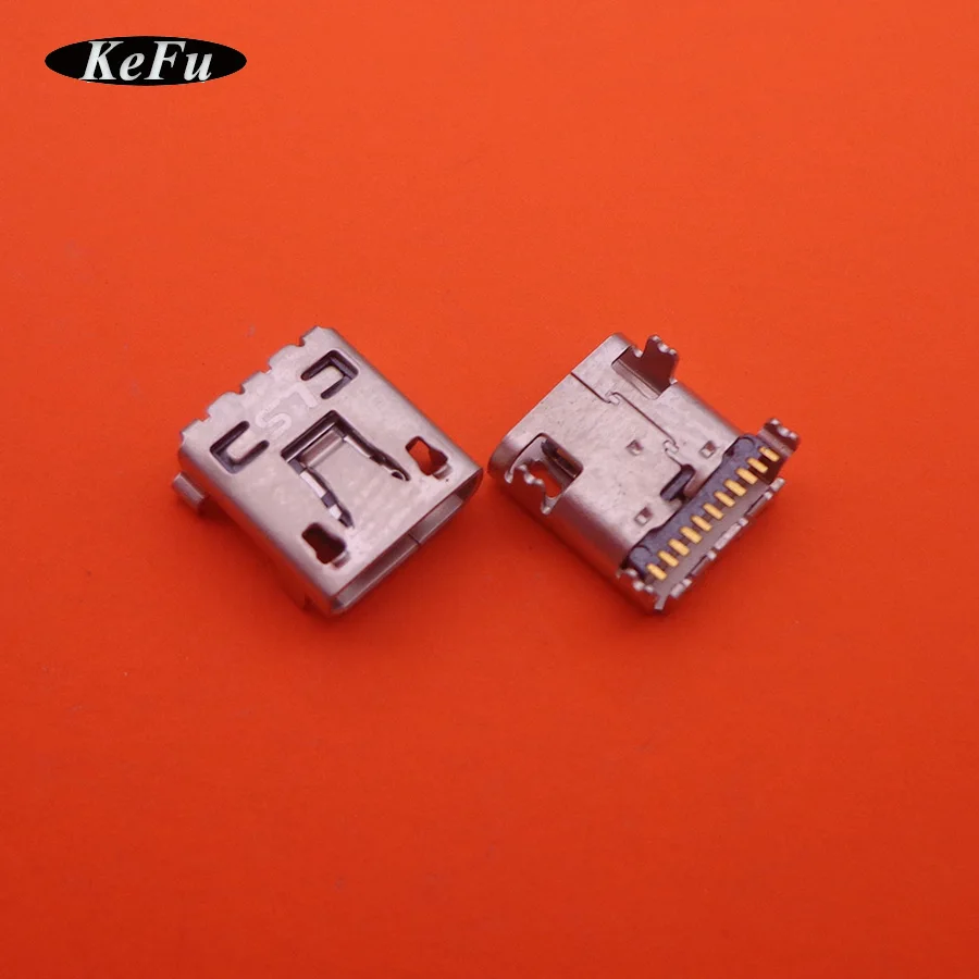 10Pcs/lot micro mini usb charge charging jack connector plug dock
