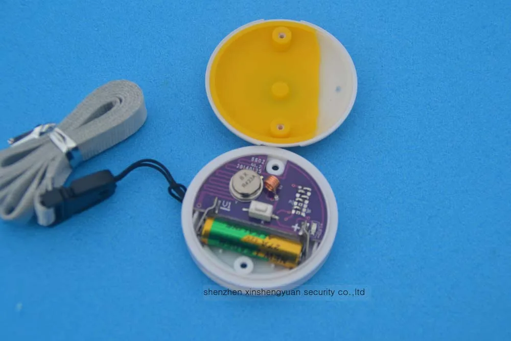 Wolf Guard Wireless 433MHZ Lanyard Panic Button Wristwatch Style Emergency Alarm Button For GSM/PSTN Alarm System